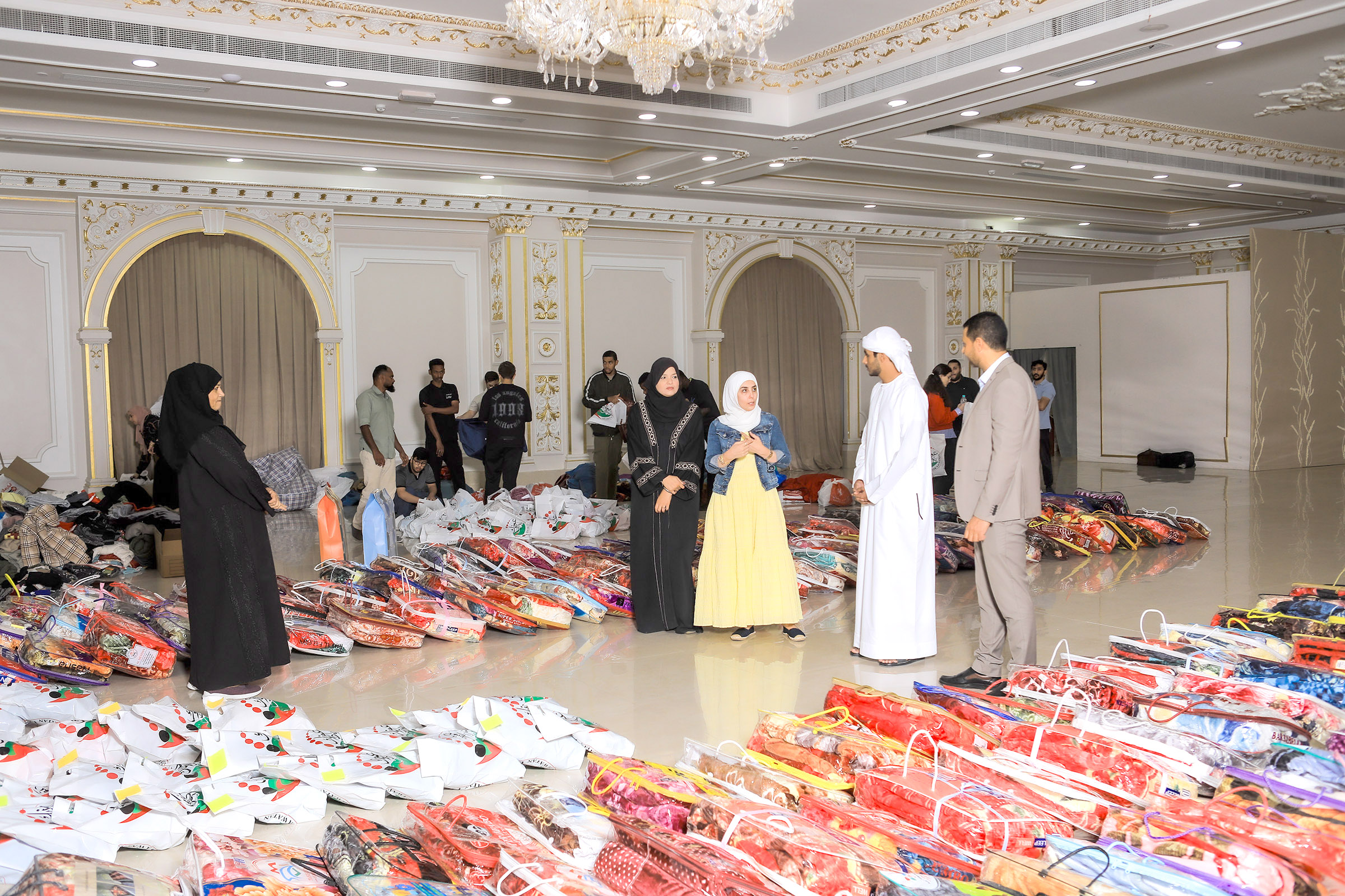 «عونك يا وطن التطوعي» ينفذ «كسوة شتاء» في العين